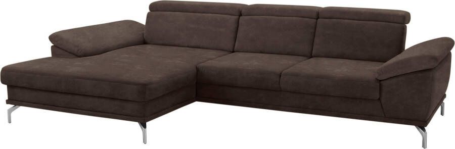 Sit&more Hoekbank Scorpio L-vorm inclusief zitdiepteverstelling naar keuze met verstelbaar hoofdeind - Foto 7