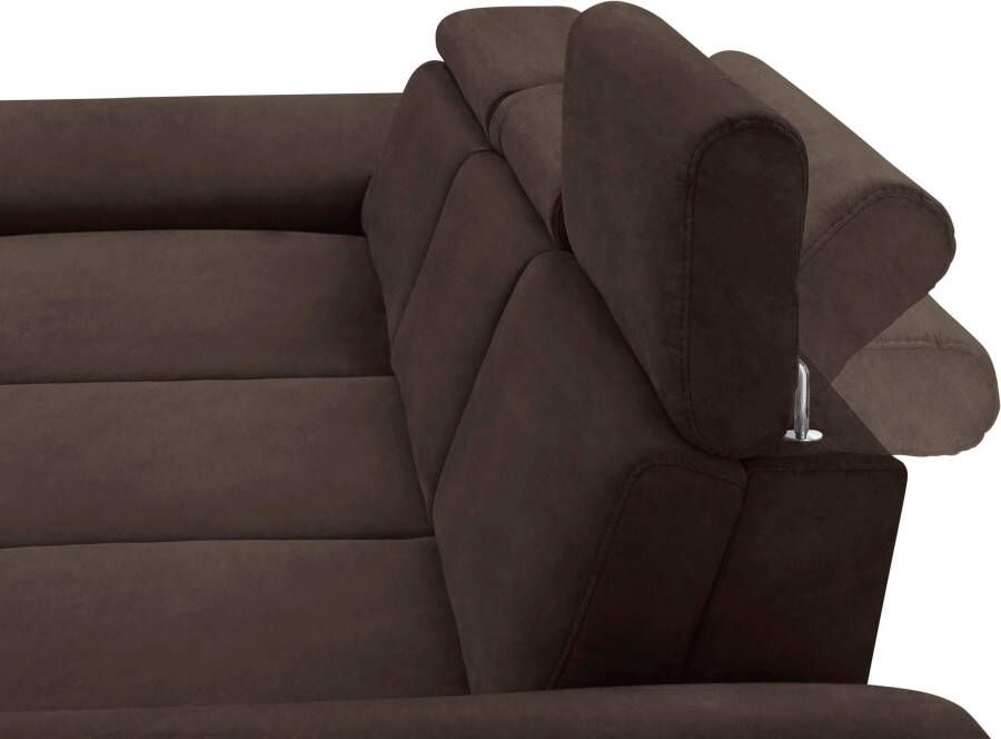 Sit&more Hoekbank Scorpio L-vorm inclusief zitdiepteverstelling naar keuze met verstelbaar hoofdeind - Foto 3