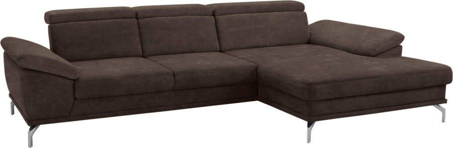 Sit&more Hoekbank Scorpio L-vorm inclusief zitdiepteverstelling naar keuze met verstelbaar hoofdeind - Foto 5