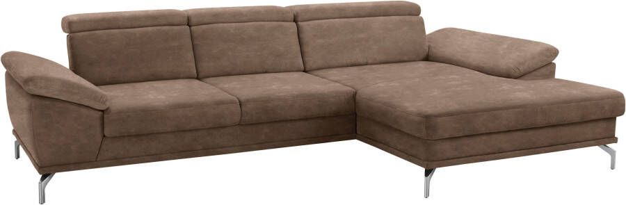 Sit&more Hoekbank Scorpio L-vorm inclusief zitdiepteverstelling naar keuze met verstelbaar hoofdeind - Foto 5