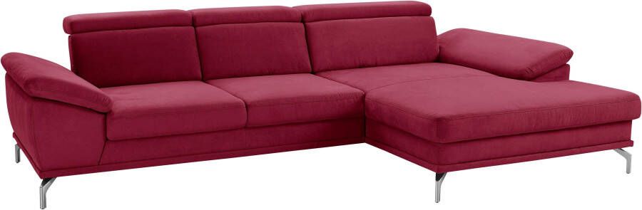 Sit&more Hoekbank Scorpio L-vorm inclusief zitdiepteverstelling naar keuze met verstelbaar hoofdeind - Foto 5