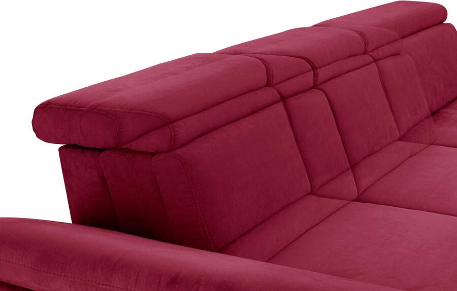 Sit&more Hoekbank Scorpio L-vorm inclusief zitdiepteverstelling naar keuze met verstelbaar hoofdeind - Foto 4