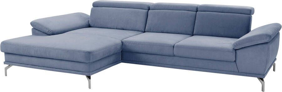 Sit&more Hoekbank Scorpio L-vorm inclusief zitdiepteverstelling naar keuze met verstelbaar hoofdeind - Foto 2