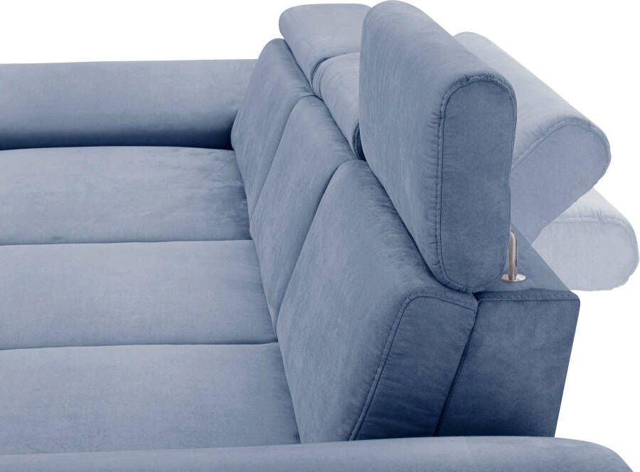 Sit&more Hoekbank Scorpio L-vorm inclusief zitdiepteverstelling naar keuze met verstelbaar hoofdeind - Foto 4