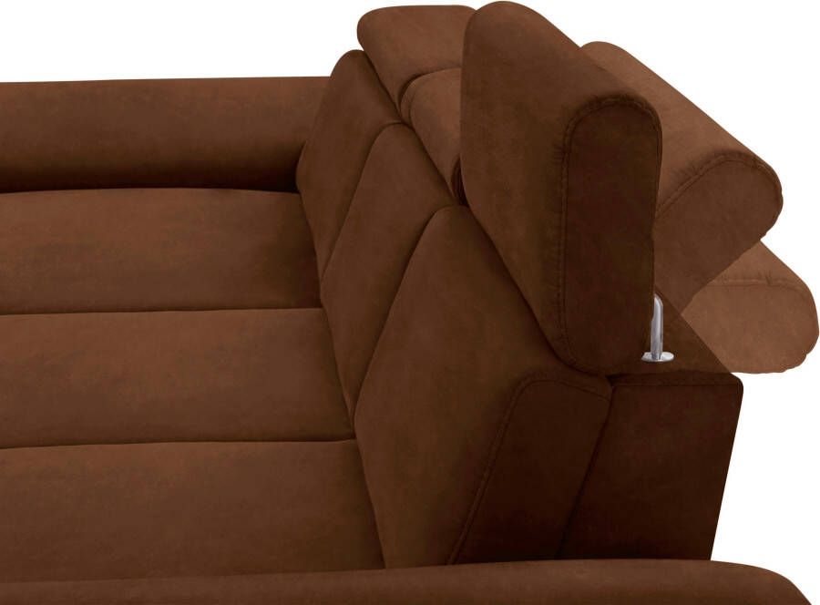 Sit&more Hoekbank Scorpio L-vorm inclusief zitdiepteverstelling naar keuze met verstelbaar hoofdeind - Foto 2