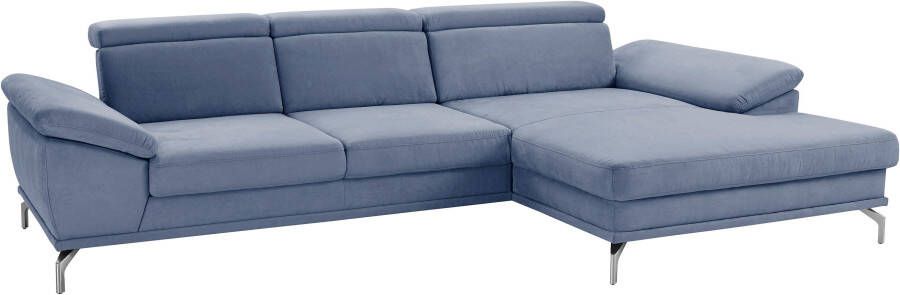 Sit&more Hoekbank Scorpio L-vorm inclusief zitdiepteverstelling naar keuze met verstelbaar hoofdeind - Foto 8