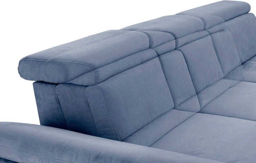 Sit&more Hoekbank Scorpio L-vorm inclusief zitdiepteverstelling naar keuze met verstelbaar hoofdeind - Foto 4