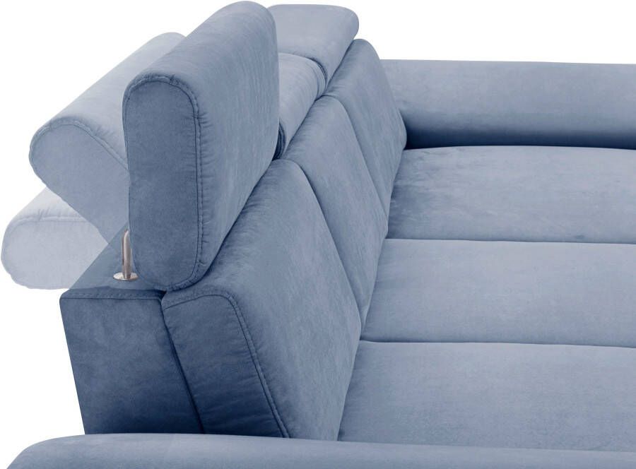 Sit&more Hoekbank Scorpio L-vorm inclusief zitdiepteverstelling naar keuze met verstelbaar hoofdeind - Foto 3