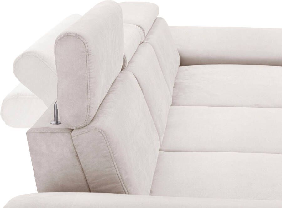 Sit&more Hoekbank Scorpio L-vorm inclusief zitdiepteverstelling naar keuze met verstelbaar hoofdeind - Foto 3