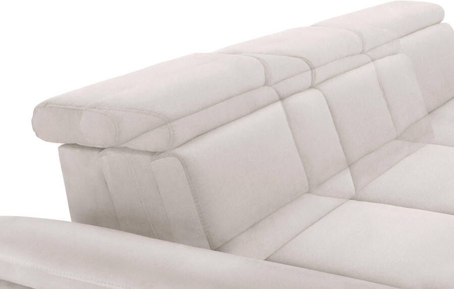 Sit&more Hoekbank Scorpio L-vorm inclusief zitdiepteverstelling naar keuze met verstelbaar hoofdeind - Foto 4