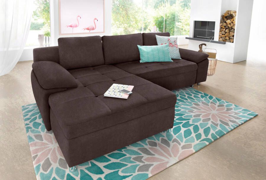 Sit&more Hoekbank Labene L-vorm naar keuze met slaapfunctie en bedkist ook als xxl-variant - Foto 2