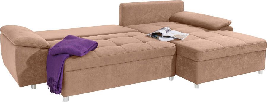 Sit&more Hoekbank Labene L-vorm naar keuze met slaapfunctie en bedkist ook als xxl-variant - Foto 5