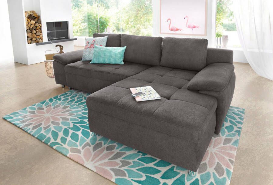 Sit&more Hoekbank Labene L-vorm naar keuze met slaapfunctie en bedkist ook als xxl-variant - Foto 2
