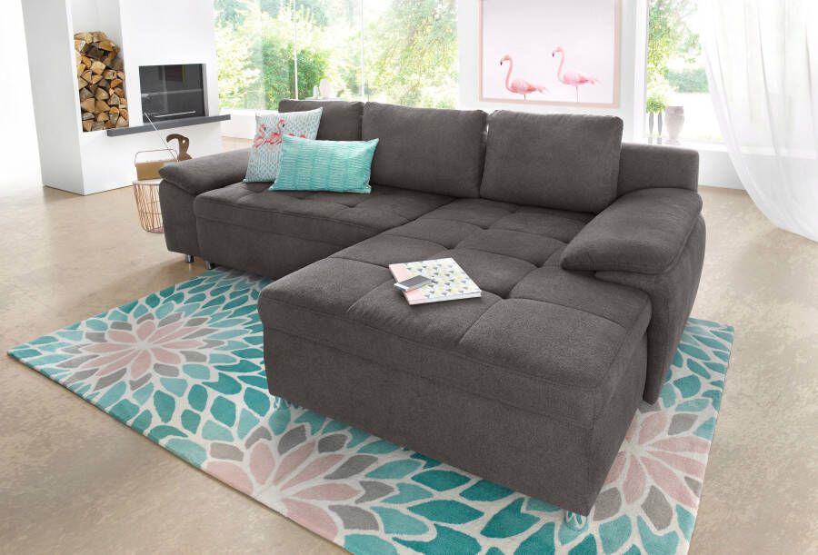 Sit&more Hoekbank Labene L-vorm naar keuze met slaapfunctie en bedkist ook als xxl-variant - Foto 3