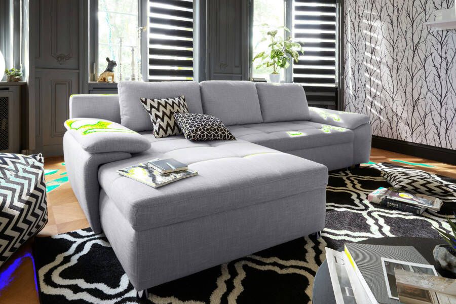 Sit&more Hoekbank Labene L-vorm naar keuze met slaapfunctie en bedkist ook als xxl-variant - Foto 7