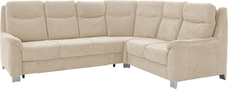 Sit&more Hoekbank Boccaccio L-vorm met binnenvering en verstelbare hoofdsteun naar keuze met slaapfunctie - Foto 5