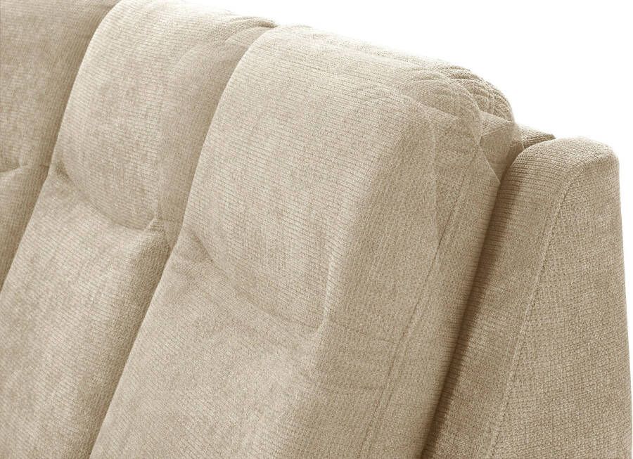 Sit&more Hoekbank Boccaccio L-vorm met binnenvering en verstelbare hoofdsteun naar keuze met slaapfunctie - Foto 2