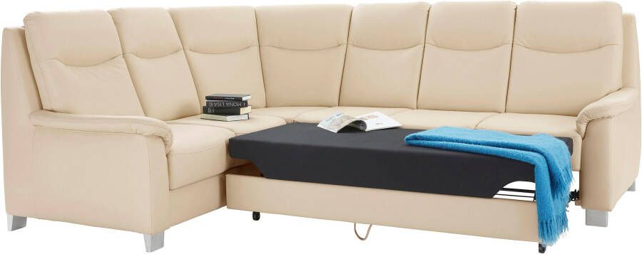 Sit&more Hoekbank Boccaccio L-vorm met binnenvering en verstelbare hoofdsteun naar keuze met slaapfunctie - Foto 13