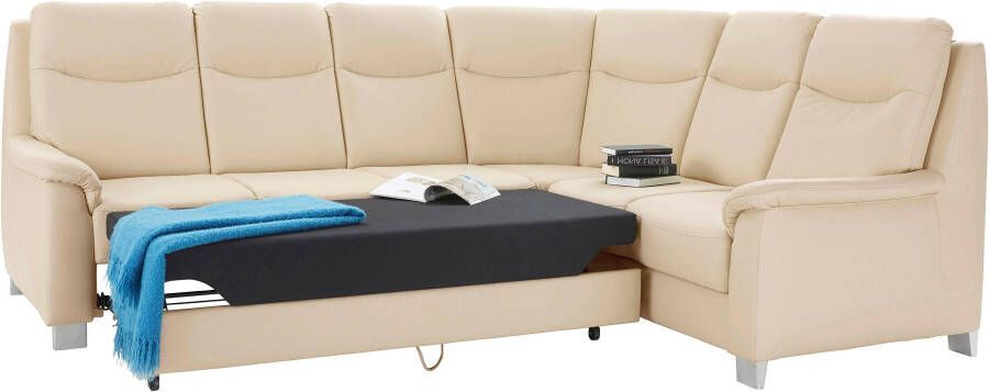 Sit&more Hoekbank Boccaccio L-vorm met binnenvering en verstelbare hoofdsteun naar keuze met slaapfunctie - Foto 5