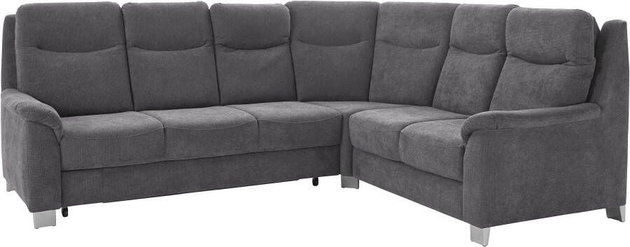 Sit&more Hoekbank Boccaccio L-vorm met binnenvering en verstelbare hoofdsteun naar keuze met slaapfunctie - Foto 4