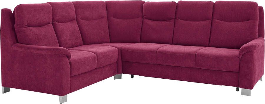 Sit&more Hoekbank Boccaccio L-vorm met binnenvering en verstelbare hoofdsteun naar keuze met slaapfunctie - Foto 11