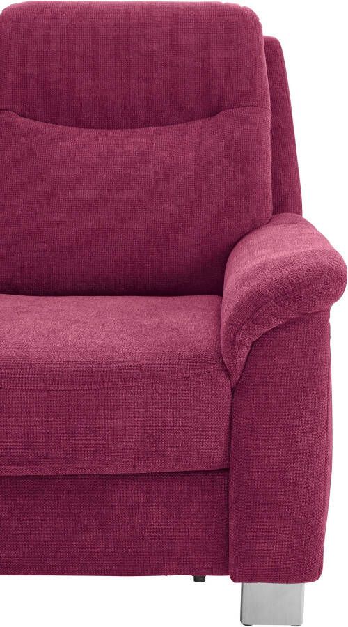 Sit&more Hoekbank Boccaccio L-vorm met binnenvering en verstelbare hoofdsteun naar keuze met slaapfunctie - Foto 3