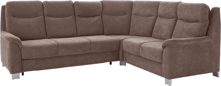 Sit&more Hoekbank Boccaccio L-vorm met binnenvering en verstelbare hoofdsteun naar keuze met slaapfunctie - Foto 7