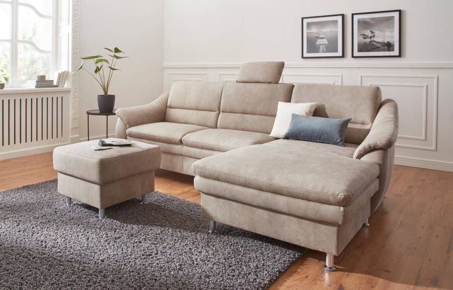 Sit&more Hoekbank Cardoso L-vorm met binnenvering naar keuze met slaapfunctie - Foto 3