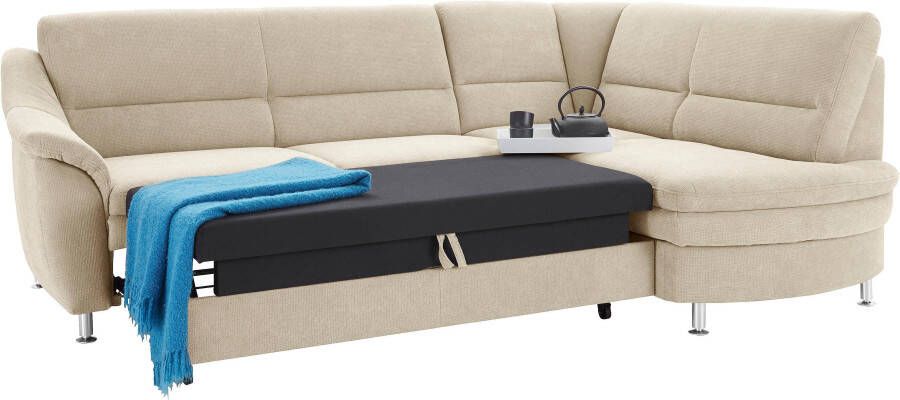 Sit&more Hoekbank Cardoso L-vorm met binnenvering naar keuze met slaapfunctie en lade - Foto 3