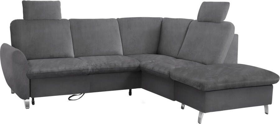 Sit&more Hoekbank Daytona L-vorm met binnenvering twee hoofdsteunen en naar keuze met slaapfunctie - Foto 7