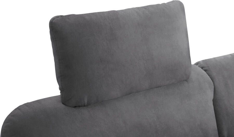 Sit&more Hoekbank Daytona L-vorm met binnenvering twee hoofdsteunen en naar keuze met slaapfunctie