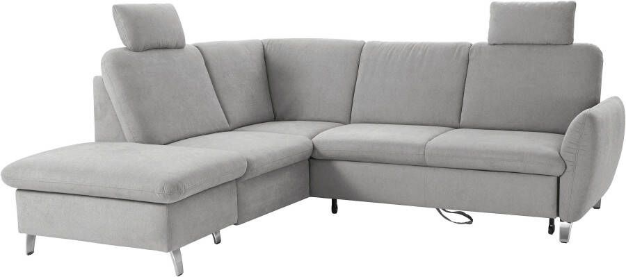 Sit&more Hoekbank Daytona L-vorm met binnenvering twee hoofdsteunen en naar keuze met slaapfunctie - Foto 5