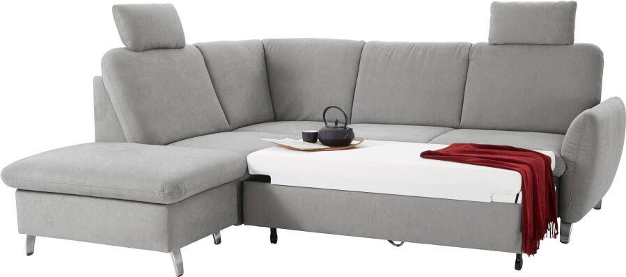 Sit&more Hoekbank Daytona L-vorm met binnenvering twee hoofdsteunen en naar keuze met slaapfunctie - Foto 6