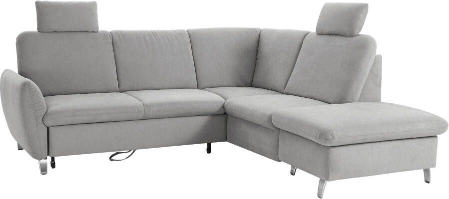 Sit&more Hoekbank Daytona L-vorm met binnenvering twee hoofdsteunen en naar keuze met slaapfunctie - Foto 4