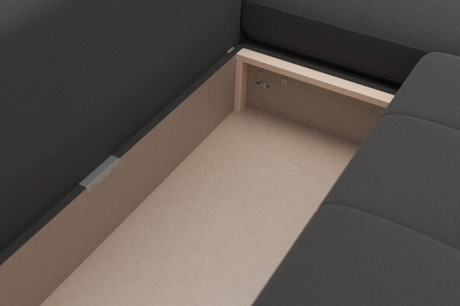 Sit&more Hoekbank Latigo L-vorm met récamier naar keuze met slaapfunctie en bedkist - Foto 5