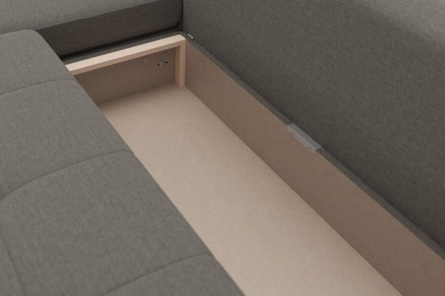 Sit&more Hoekbank Latigo L-vorm met récamier naar keuze met slaapfunctie en bedkist - Foto 4