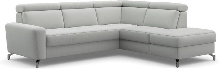 Sit&more Hoekbank Scarlett L-vorm met verstelbare hoofdsteun naar keuze met slaapfunctie bedkist - Foto 13
