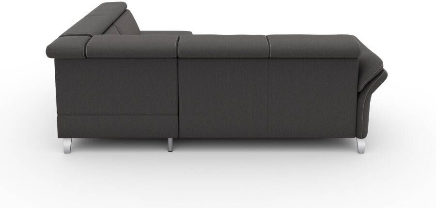 Sit&more Hoekbank Vincenzo L-vorm met verstelbare hoofdsteun naar keuze met slaapfunctie bedkist - Foto 5