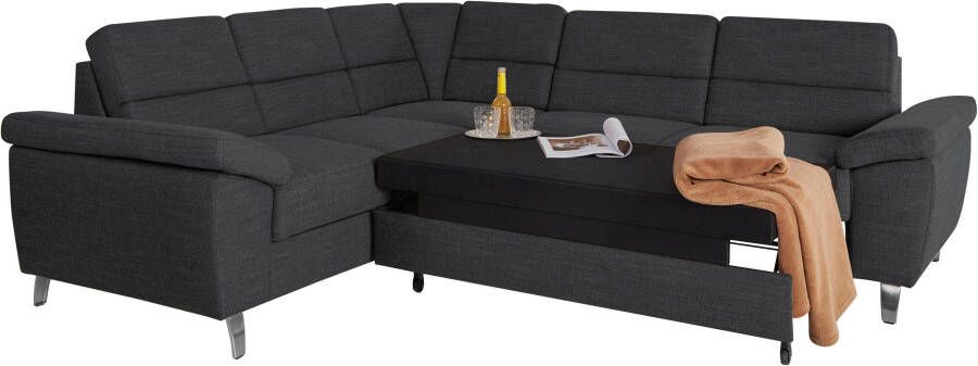 Sit&more Hoekbank Sorano L-Form naar keuze met slaap- en relaxfunctie met bedkist - Foto 4