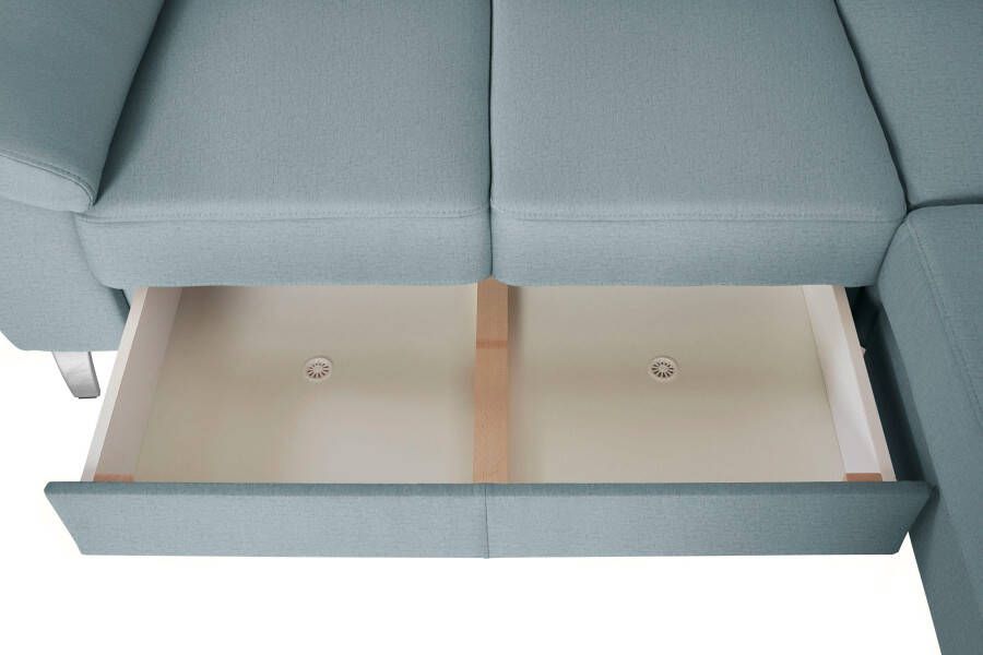 Sit&more Hoekbank Sorano L-Form naar keuze met slaap- en relaxfunctie met bedkist - Foto 3