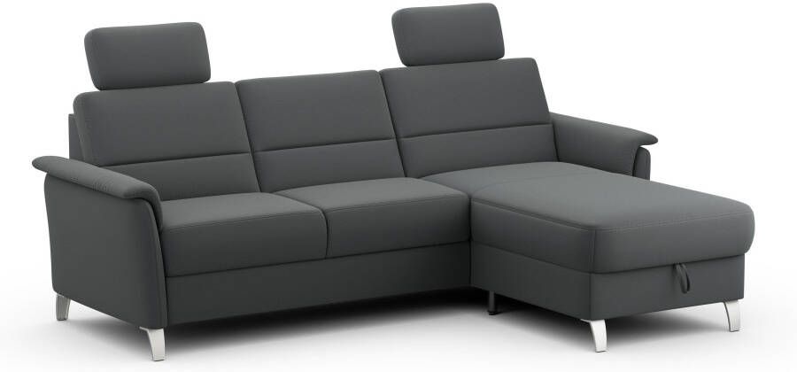 Sit&more Hoekbank Palmera L-vorm Binnenvering naar keuze met slaapfunctie en met zonder bergruimte - Foto 5
