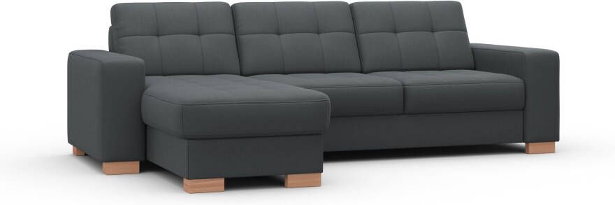 Sit&more Hoekbank Quincy L-vorm naar keuze met slaapfunctie en bedkist - Foto 14