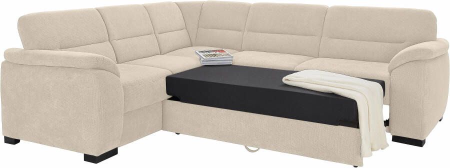 Sit&more Hoekbank Montego L-vorm naar keuze met slaapfunctie en lade - Foto 2