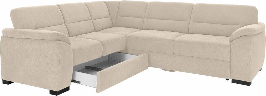 Sit&more Hoekbank Montego L-vorm naar keuze met slaapfunctie en lade - Foto 3