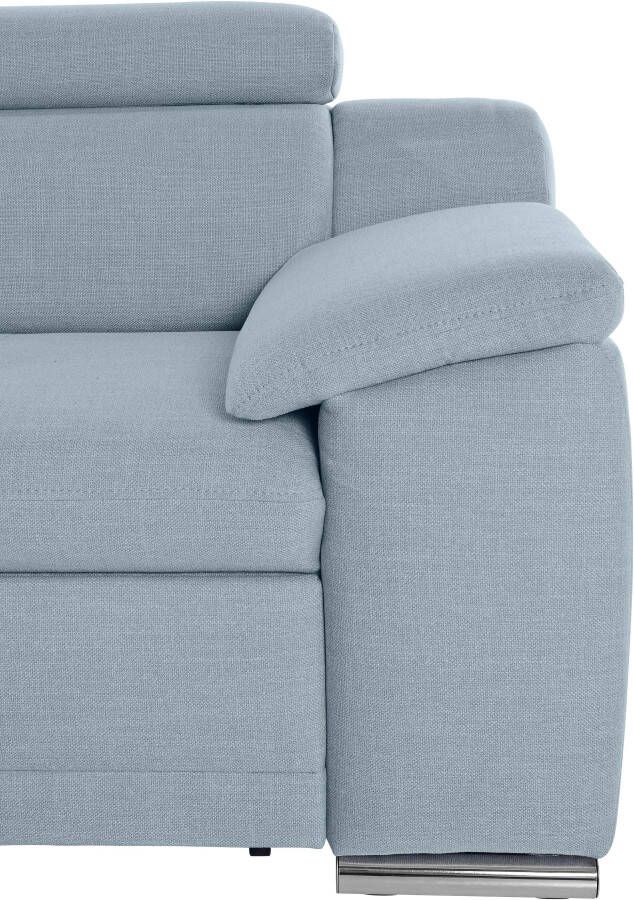 Sit&more Hoekbank Top Andiamo L-vorm naar keuze met slaapfunctie met verstelbare hoofdsteun