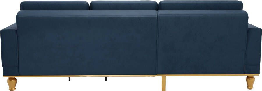 Sit&more Hoekbank Orient 5 L-vorm met strassteentjes naar keuze met slaapfunctie en bedkist - Foto 11