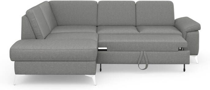 Sit&more Hoekbank Padua L-vorm inclusief zitdiepteverstelling armleuning en binnenvering - Foto 11