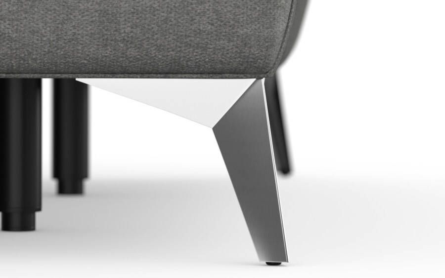 Sit&more Hoekbank Padua L-vorm inclusief zitdiepteverstelling armleuning en binnenvering - Foto 6