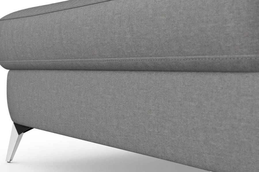 Sit&more Hoekbank Padua L-vorm inclusief zitdiepteverstelling armleuning en binnenvering - Foto 4