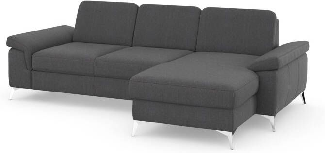 Sit&more Hoekbank Padua L-vorm inclusief zitdiepteverstelling armleuning en binnenvering - Foto 11